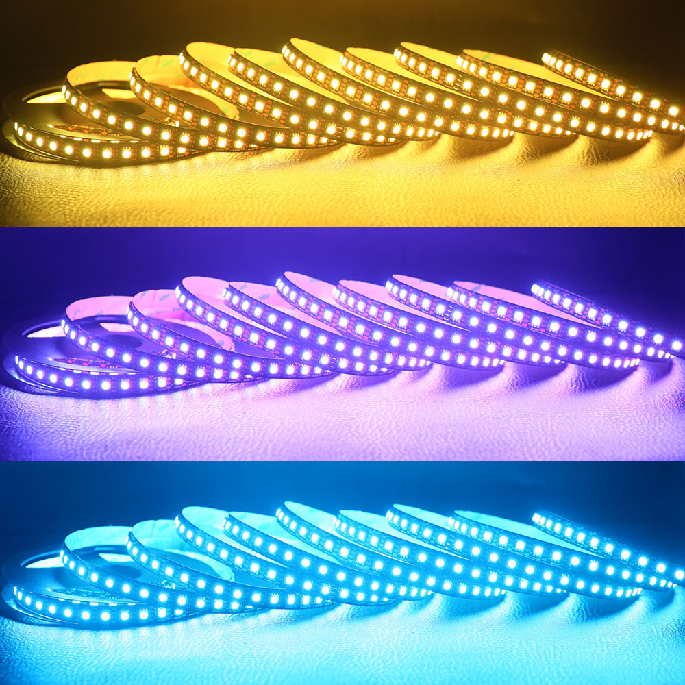 DC12V GS8208 96LEDs/m High-Density Individual Addressable RGBIC Black PCB LED Strip Light, Engineering Type DC12V GS8208 96LEDs/m High-Density Individual Addressable RGBIC Black PCB LED Strip Light, Engineering Type